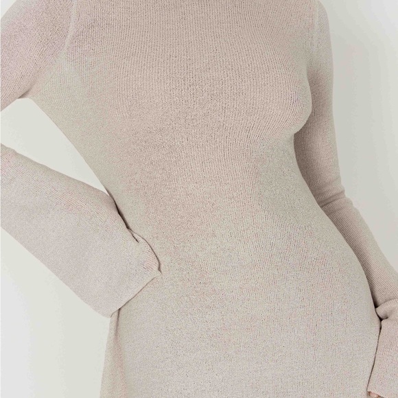 Meshki Cream Backless Dress - Picture 5 of 10